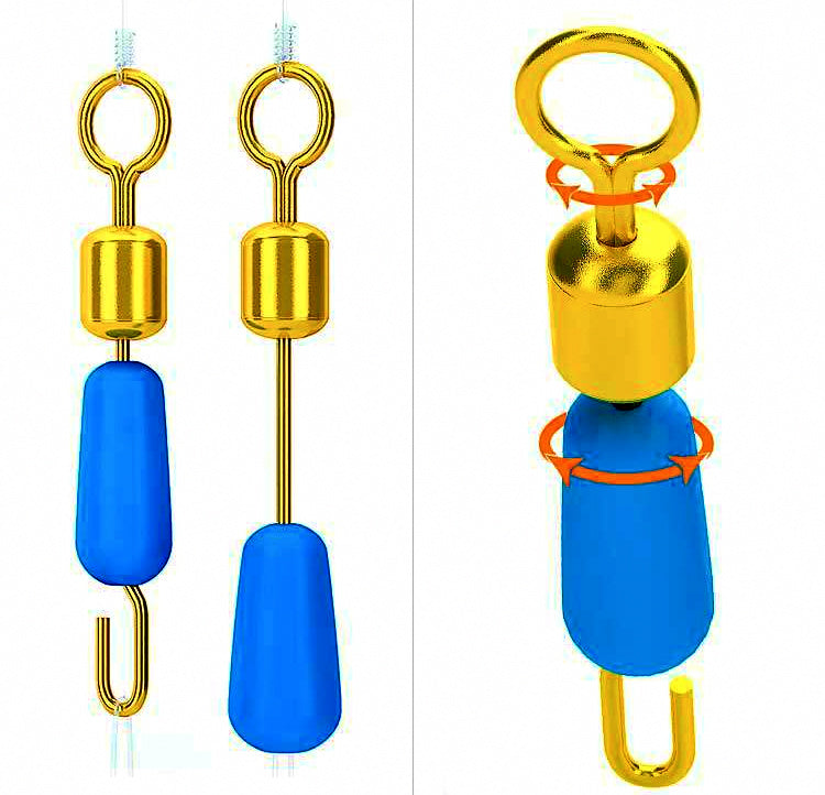 Quick Snap Clip Connectors with Figure-Eight Ring, Stainless – product photo