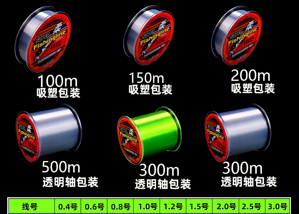 Nylon Monofilament Fishing Line, 100–500 m (109–547 yd) – product photo