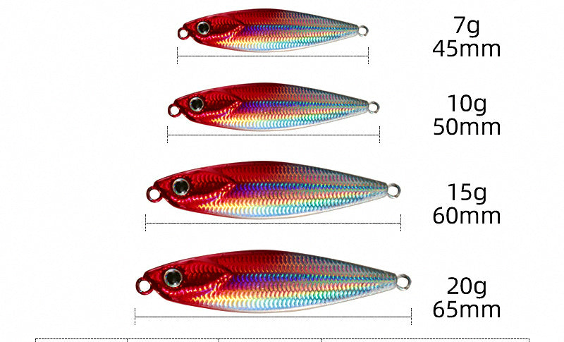 Casting Metal Jig, 7–20 g (0.25–0.7 oz) – product photo
