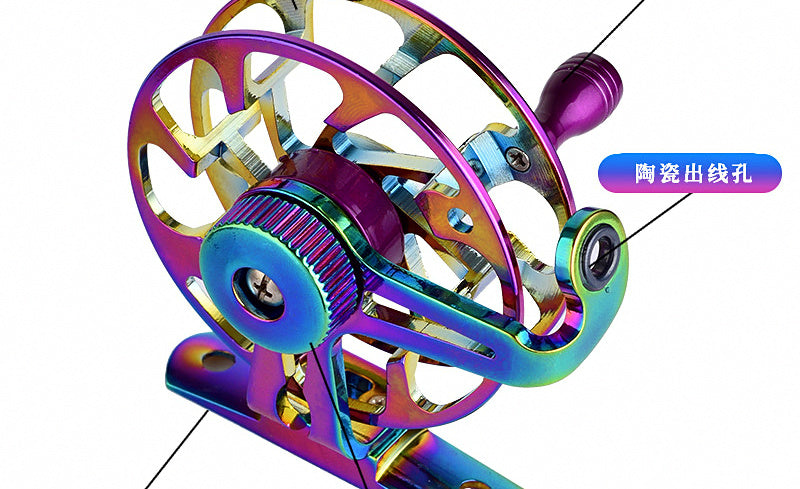 Metal Spinning Fishing Reel, LT53 / QD53 / QD65, Multiple Colors – product photo