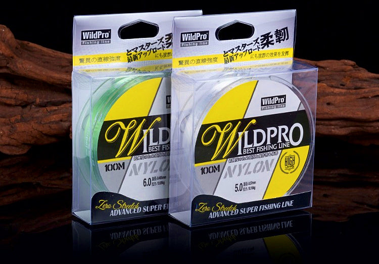 Nylon Monofilament Fishing Line, 100 m (109 yd), 4 Colors – product photo