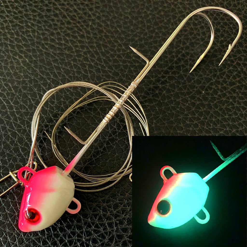Glow Hairtail Jig, Double or Treble Hook, 15–300 g (0.5–10.6 oz) – product photo