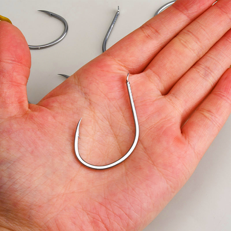 Single Assist Hook for Jigs, Barbed, 10-Pack, Sizes 1–4/0 – product photo