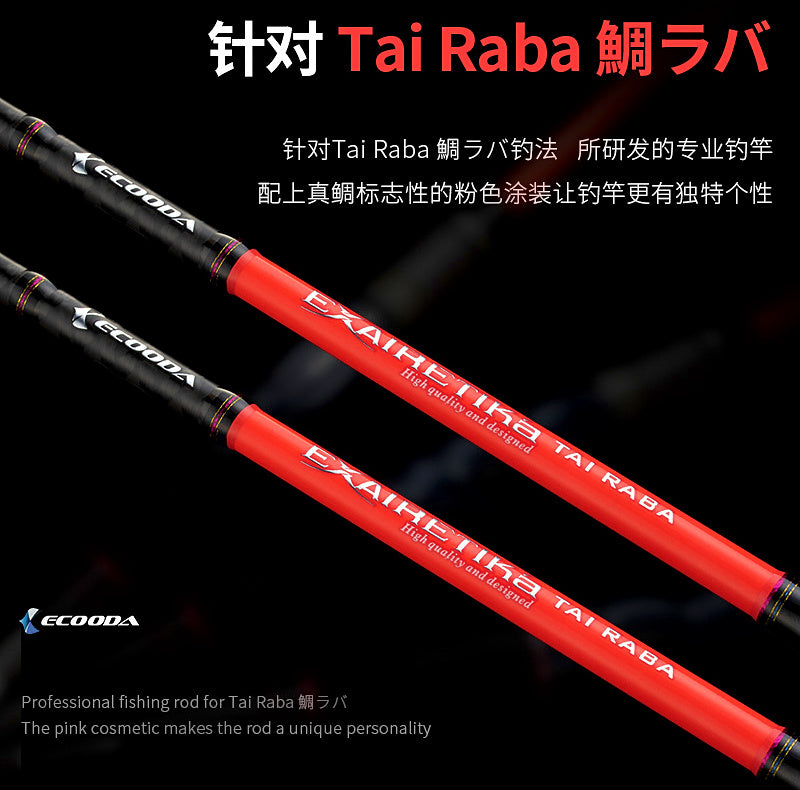 Carbon Saltwater Boat Lure Rod, 2.06–2.35 m (6'9"–7'8") – product photo