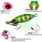 Metal Jig with Double Hooks, 10–60 g (0.35–2.1 oz) – product photo