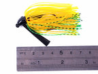 10 g (0.35 oz) Jig Head Hook with Skirt, Glow Soft Bait Rig – product photo