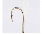 Glow Barbed Single Jig Hook, Sizes #10–#18 – product photo