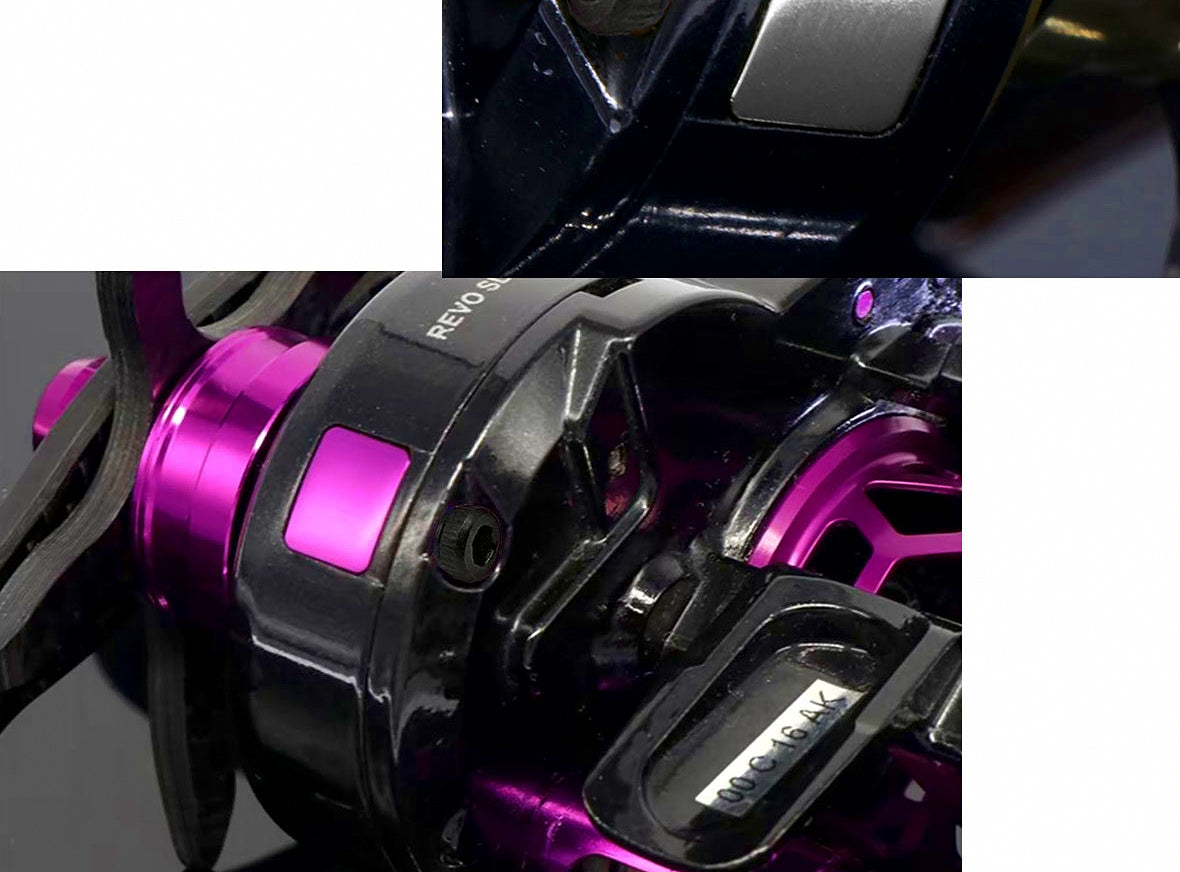 Aluminum Baitcasting Reel Oil Port Cap – product photo