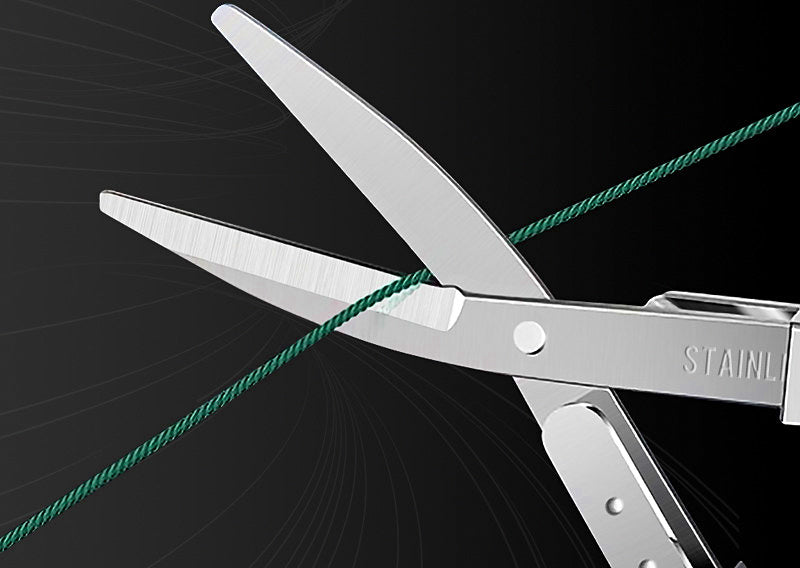 Fishing Line Scissors, Stainless Steel Mini Snips – product photo