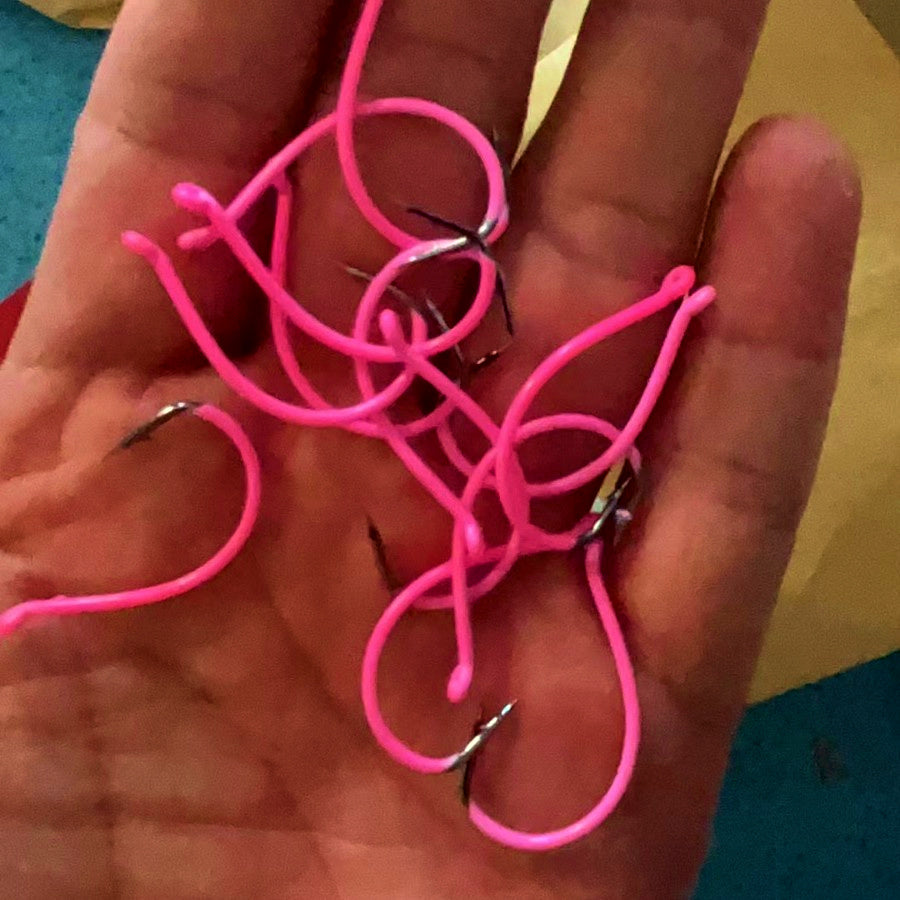 Glow Tube Chinu Hooks, Barbed, Size 1–12 – product photo