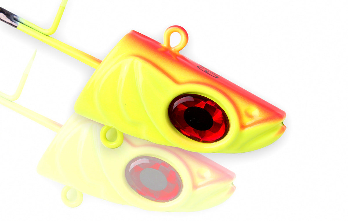 Glow Slow Pitch Jig w/ Double Assist Hooks, 150-225 g (5.3-7.9 oz) – product photo