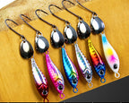 Metal Jig with Spinner Blade & Single Hook, 5–80 g (0.18–2.8 oz) – product photo