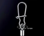 Stainless Steel Snap Swivel, Figure-8 Fast Snap, Sizes 14–3/0 – product photo