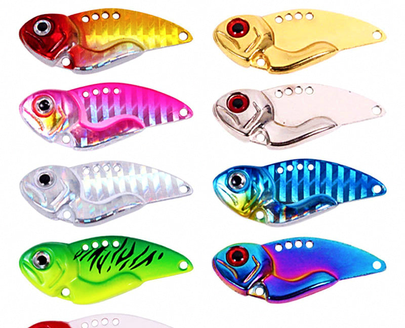 Metal VIB Blade Bait with Treble Hooks, 7–20 g (0.25–0.7 oz) – product photo