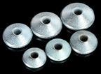 Galvanized Iron Round Sinkers, 1.06–3.53 oz (30–100 g) – product photo