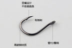 Iseni Barbed Hooks with Tube, Ring Eye, Bulk Packs – product photo