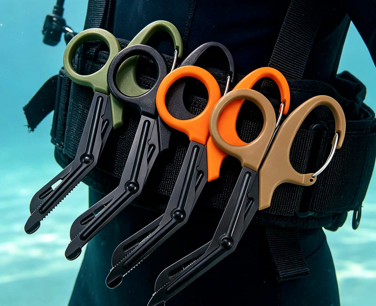 Rescue Shears for Fishing Line, Net & Gauze, EMT Style – product photo