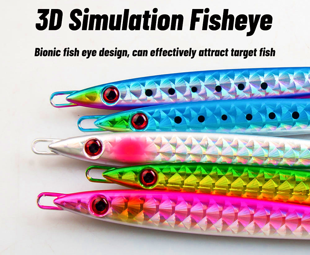 Slow Pitch Metal Jig, 100–160 g (3.5–5.6 oz) – product photo