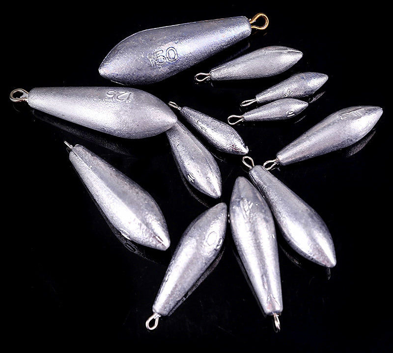 Willow Leaf Sinker with Eye, 0.35–4.2 oz (10–120 g) – product photo