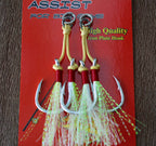 Double Assist Hooks for Jigs, Sizes 1/0–5/0 – product photo