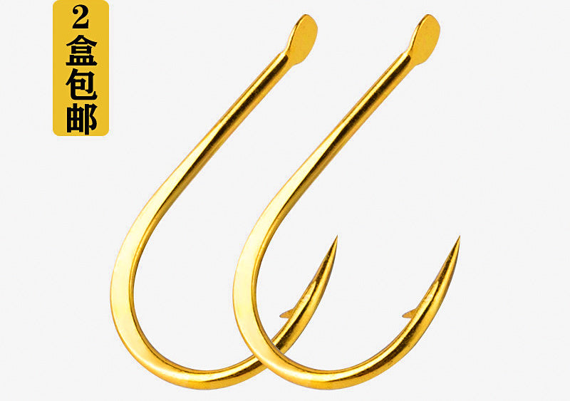 Senmata Fishing Hooks, Barbed, Box of 50, Japan Size 0.3–5 – product photo