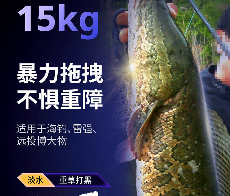 Round Baitcasting Reel, 6.5:1 Gear Ratio, 7 Bearings – product photo