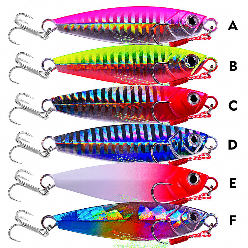 Lead Metal Jig with Double Hooks, 7–30 g (0.25–1.06 oz) – product photo