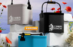 Folding Fishing Bucket with Water Rope, 5-13 L (1.3-3.4 gal) – product photo