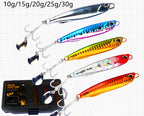 VIB Metal Jig Set with Spinner Blade, 5 Colors, 10–40 g – product photo
