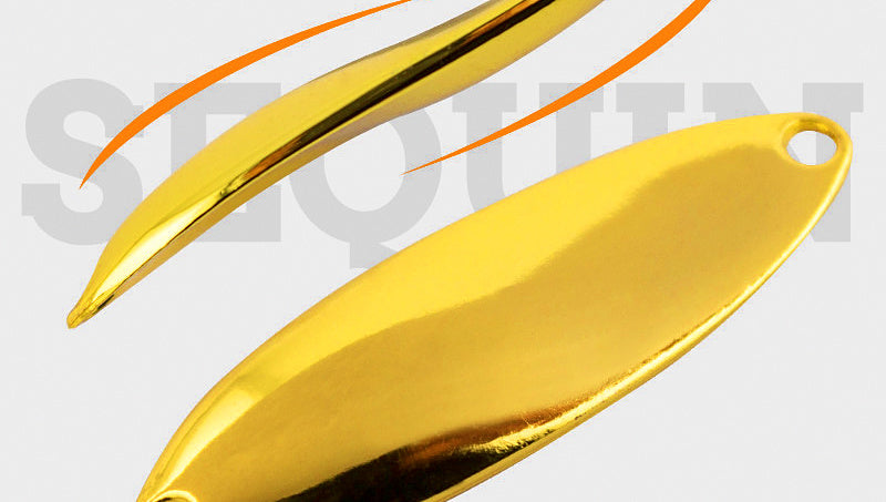 Casting Spoon Lure, Single or Treble Hook, 3.5–15 g (0.12–0.53 oz) – product photo