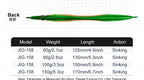 Glow Wing Metal Jig, 60–150 g (2.1–5.3 oz) – product photo