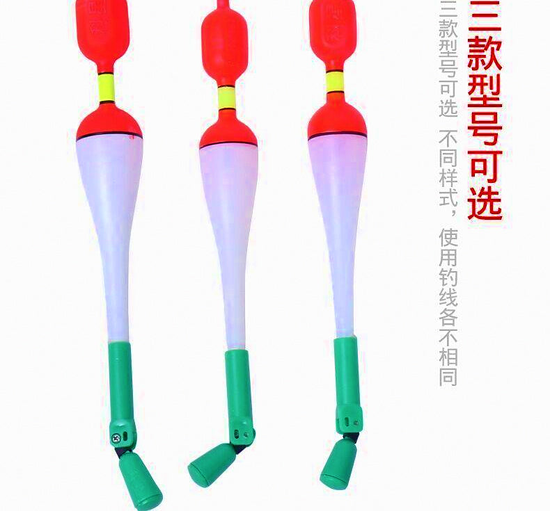 Self-Adjusting Stand-Up Fishing Float, Wood or Plastic – product photo