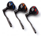Aluminum Single-Arm Baitcasting Reel Handle, Round Knob – product photo