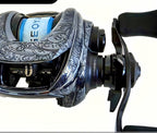 Baitcasting Reel Skin Film, Clear Bling or Summer Ripple – product photo