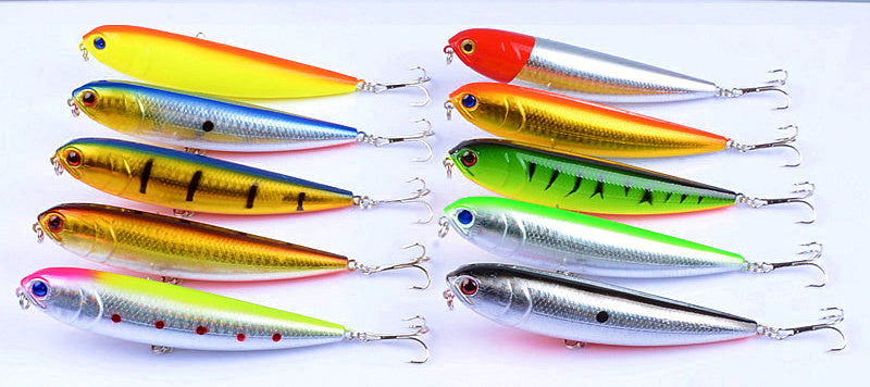 Floating Topwater Pencil Bait, 11 cm (4.3 in), 16 g (0.56 oz) – product photo