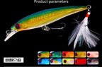 Laser Minnow Hard Bait, 9 cm (3.5 in), 7 g (0.25 oz) – product photo