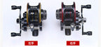 2000 Size Front Drag Spinning Reel, 3 Bearings, Black – product photo