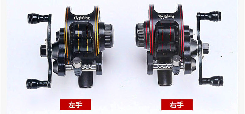 2000 Size Front Drag Spinning Reel, 3 Bearings, Black – product photo