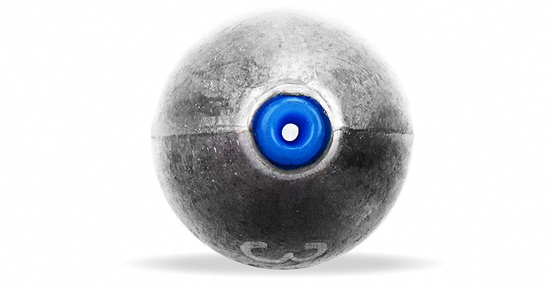 Olive Sinker Weights, Hollow Through-Hole, 1–100 g (0.04–3.5 oz) – product photo