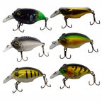 3D Pufferfish Minnow Metal Jig Lure, 57 mm, 7.94 g (0.28 oz)