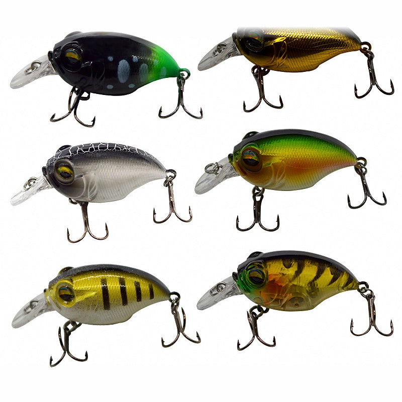 3D Pufferfish Minnow Metal Jig Lure, 57 mm, 7.94 g (0.28 oz)