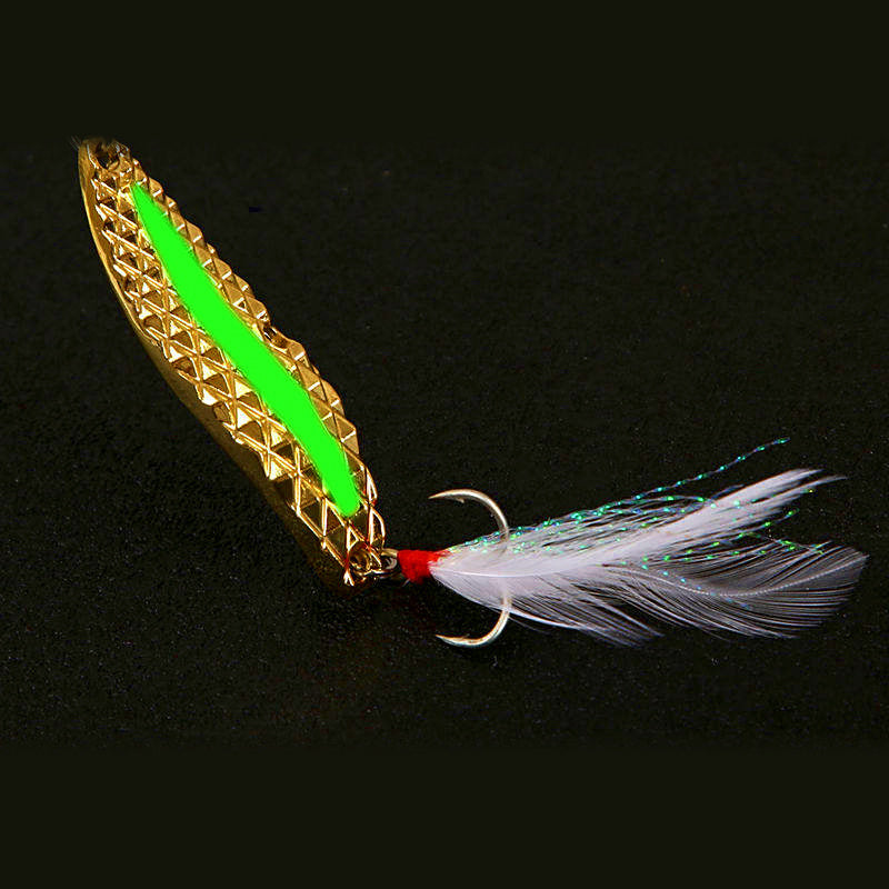 Glow Metal Jig Spoon, 5–20 g (0.18–0.71 oz)