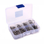 Barbed Eyed Iseni Hook Assortment Kit, 300 pcs