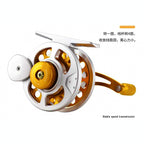 All-Metal Front Drag Spinning Reel, 6000 Series, 4.0 Speed Ratio