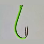 Glow Barbed Saltwater Hooks, Sizes 12–28, Bulk Pack