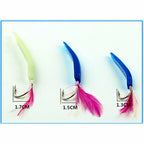Surface Trolling Lure, Skirted Squid Style, 6-9 cm (2.4-3.5 in)