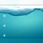 Sinking PE Braided Line, 12+1 Construction, PE 0.8–12