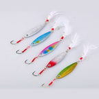 Casting Metal Jig Spoon, 7–30 g (0.25–1.06 oz)
