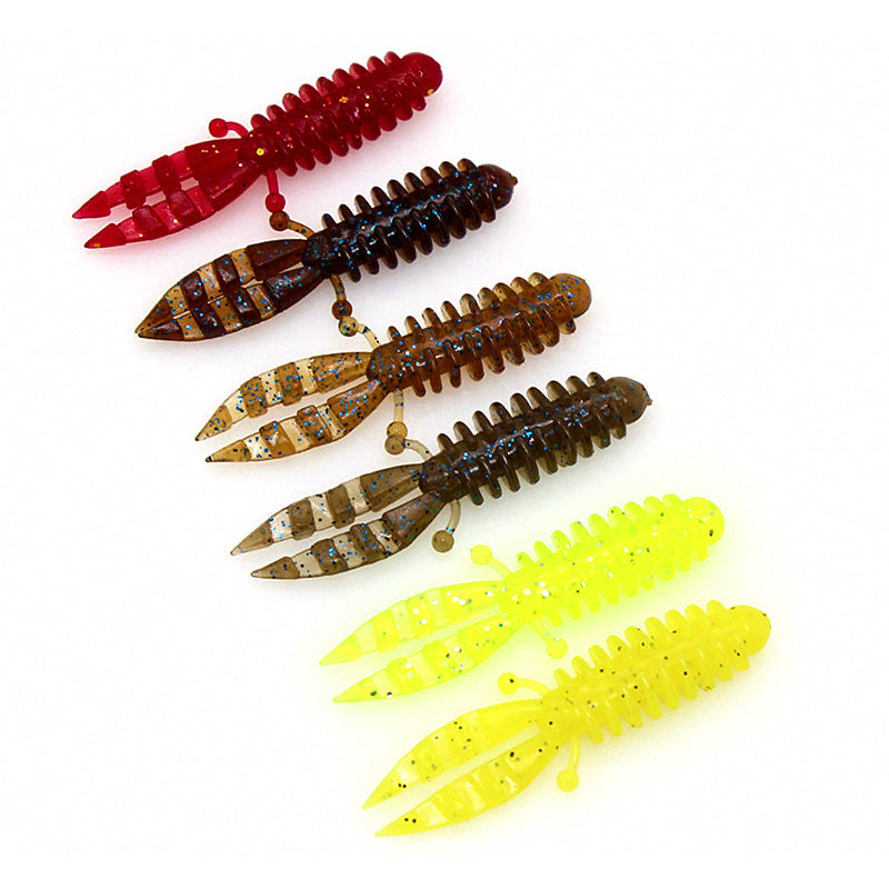 PVC Shrimp Soft Bait Lure, 5.5 cm 1.5 g (0.05 oz)