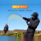 Telescopic Carbon Rod and Reel Combo, 1.6–2.7 m (5.3–8.9 ft)